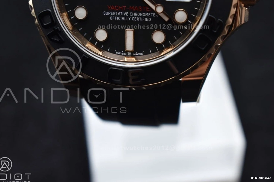 126655 ARF 1:1 WrinkleFree on Best Oysterflex 1203 Strap VR3235 (Gain Edition Yacht-Master Weight) 0319